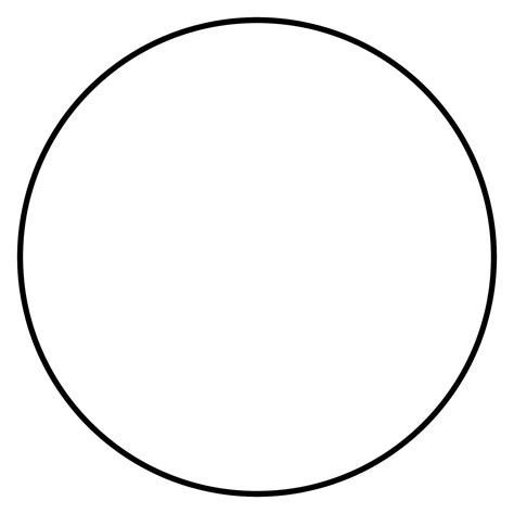 1 4 Circle Template